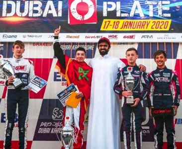 زنفاري يحقق لقبا دوليا في سبق الكارتينغ بدبي