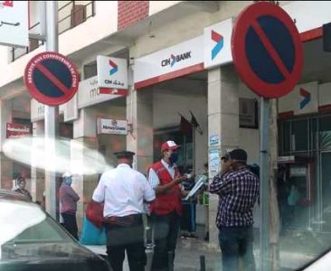 الهلال الأحمر بسيدي بنور يواجه فيروس كورونا