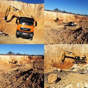 احتجاج سكان الغربية على استغلال مقلع بالأراضي السلالية