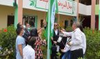 اللواء الأخضر يرفرف بمدرسة البيروني بسيدي بنور