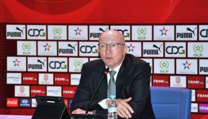 جامعة كرة القدم المغربية تقدم المدير التقني