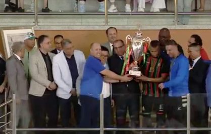 تتويج فريق الجيش الملكي لكرة اليد بكأس العرش