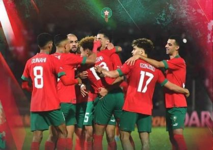 أسود الأطلس يقسون على ظبيان إفريقيا الوسطى في مناسبتين
