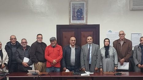 لقاء فيدرالية جمعيات الأحياء مع المدير الإقليمي للشركة الجهوية متعددة الخدمات